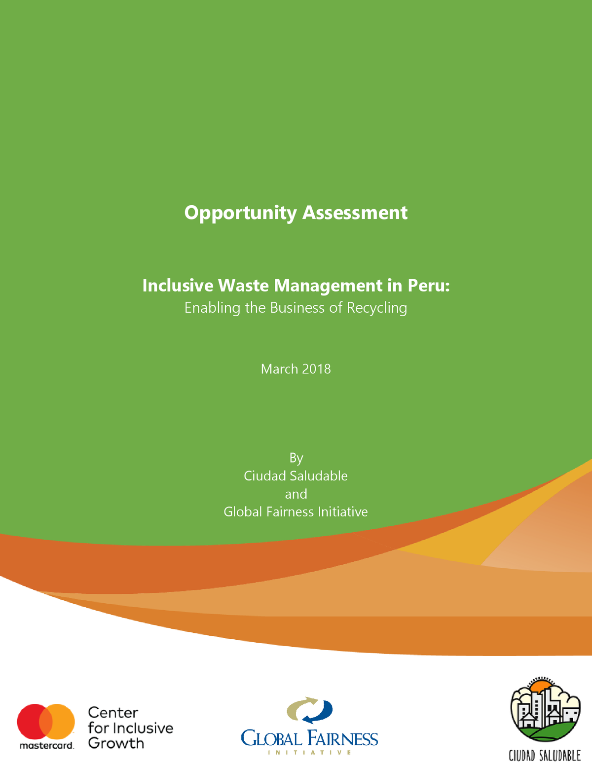 GFI Study: Inclusive Waste Management in Peru